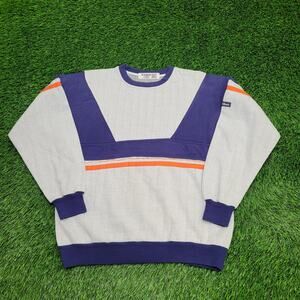 Vintage Wilson Tennis Sweatshirt Womens Large 21x24 Ribbed